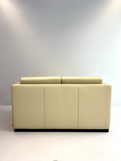 Walter Knoll Elton 2-Sitzer Sofa aus Echtleder